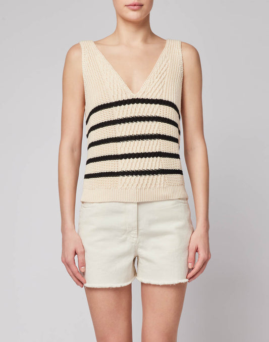 KNITTED TANK-TOP
