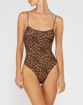 LEOPARD PRINT SWIMSUIT